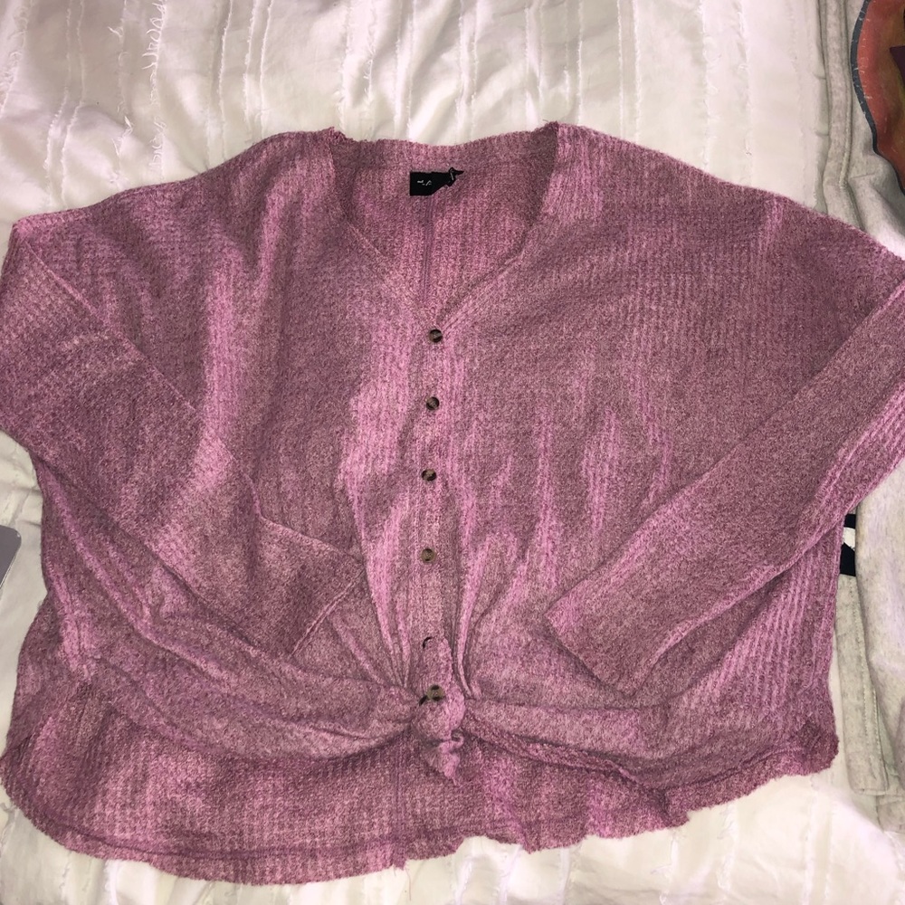 Urban Outfitters Out from Under thermal button up